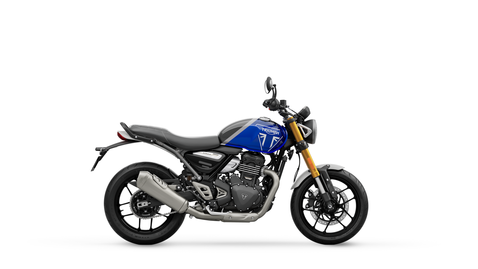 gCAtҖ]́uSPEED 400SCRAMBLER 400 X̔̔i\vȂтɁA\Ly[JÂ̂m点