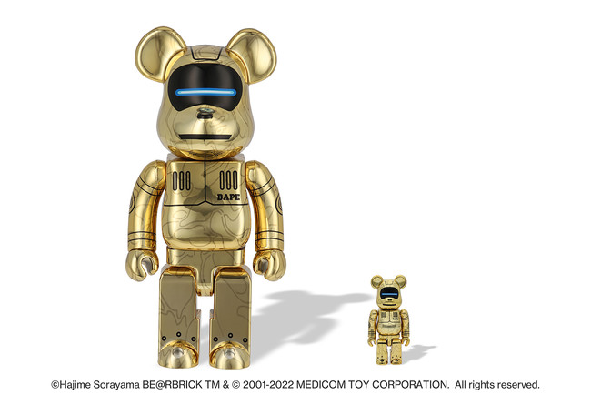 A BATHING APE(R) ~ HAJIME SORAYAMA BABY MILO(R) BE@RBRICK100% & 400% / 1000