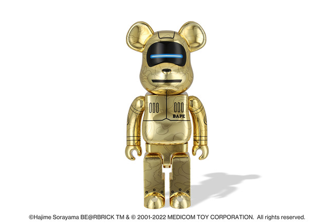 A BATHING APE(R) ~ HAJIME SORAYAMA BABY MILO(R) BE@RBRICK100% & 400% / 1000