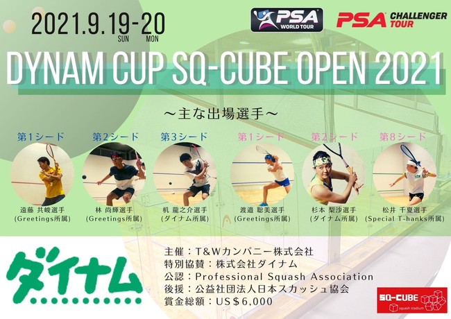 _CiCUP琢EFփNAbvuDYNAM CUP SQ CUBE OPEN 2021 v