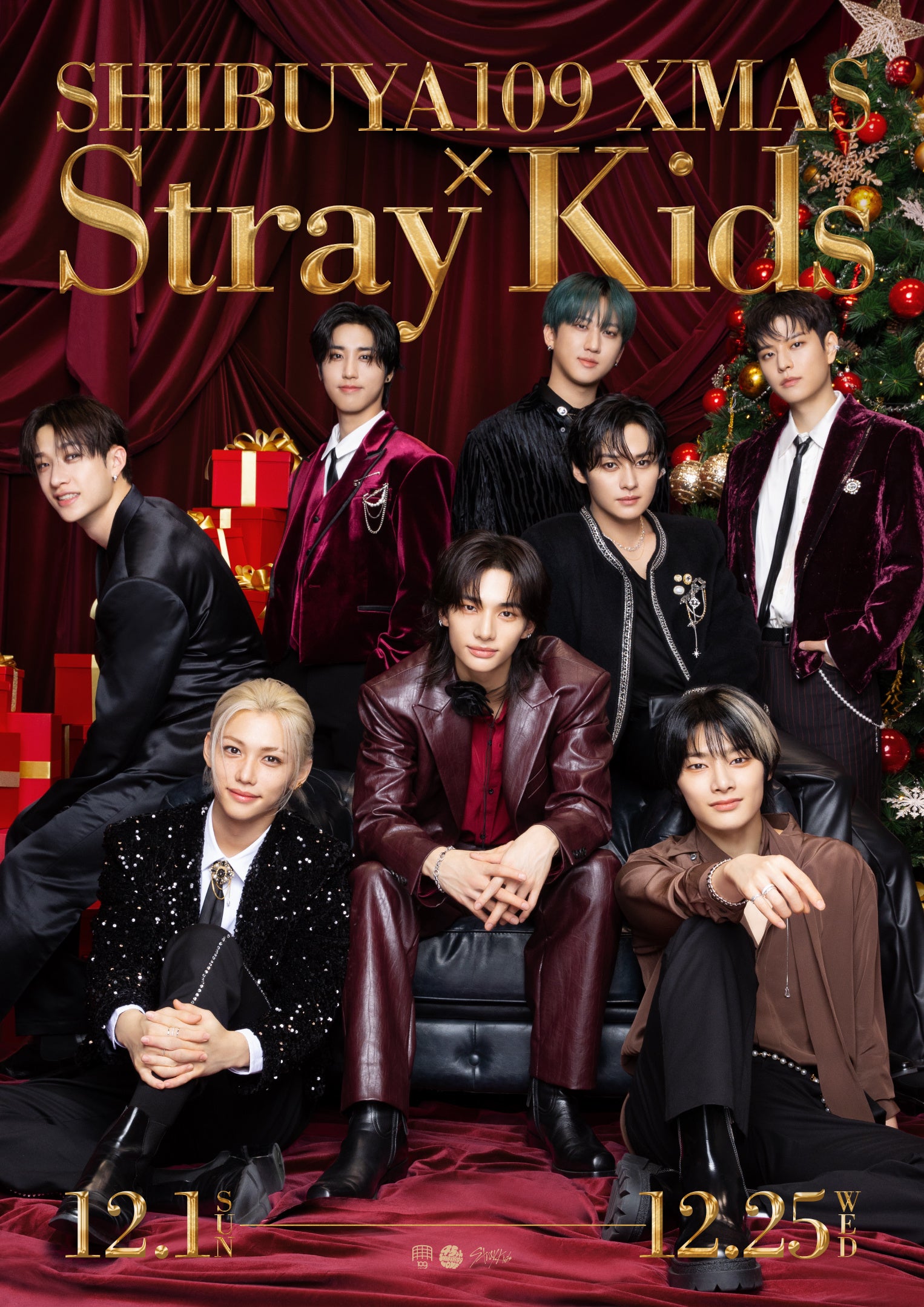 SNo.1{[CYO[vuStray KidsviXgCLbYjSHIBUYA109R{[VIwSHIBUYA109 XMAS ~ Stray Kidsx