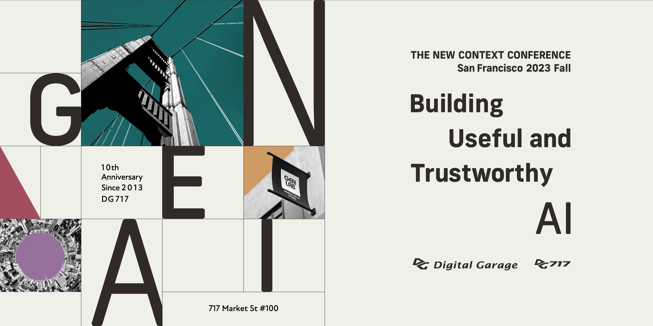 uBuilding Useful and Trustworthy AIve[}ɁuTHE NEW CONTEXT CONFERENCE San Francisco 2023 FallvJ