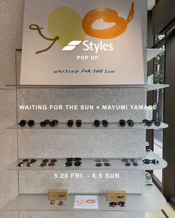 Styles㊯RɂāAACEFAuhWAITING FOR THE SUNƃA[eBXgMAYUMI YAMASẼR{[VACeLOAԌPOP-UPJÁI