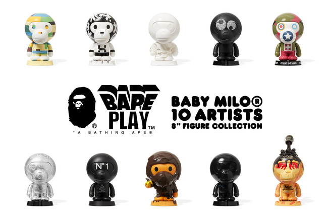 BABY MILO(R) BY A BATHING APE(R) 10 ARTISTS 8C` tBMA RNV