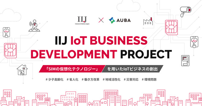 yIIJ ~ AUBAzgSIM̉zeNmW[hɂIoTrWlX̑noڎww IIJ IoT BUSINESS DEVELOPMENT PROJECT xp[gi[ƂWJnI