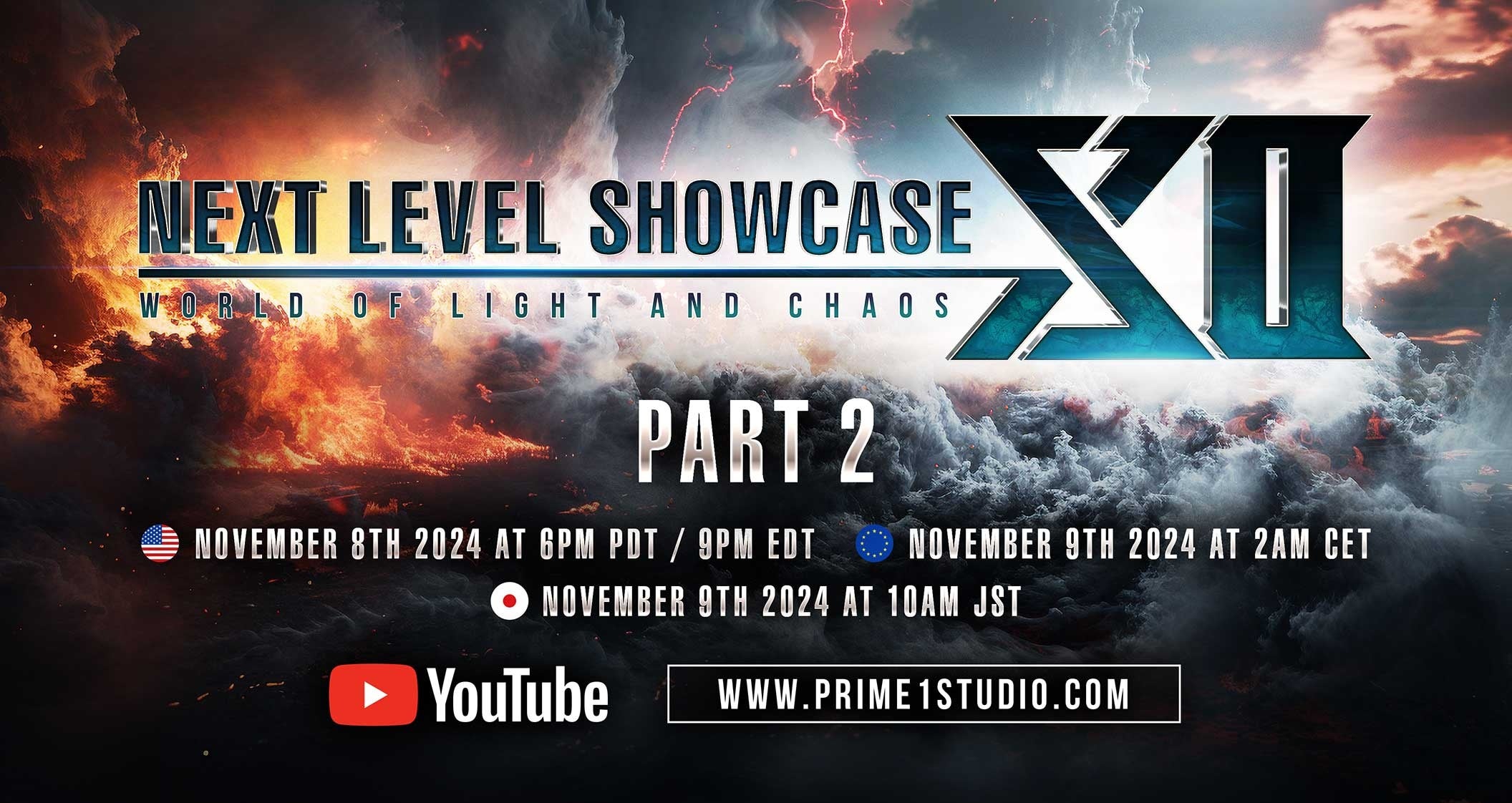 XNEFAEGjbNX}X^[C̐VI11/9iyjuNEXT LEVEL SHOWCASE XII ҁvv~AJ