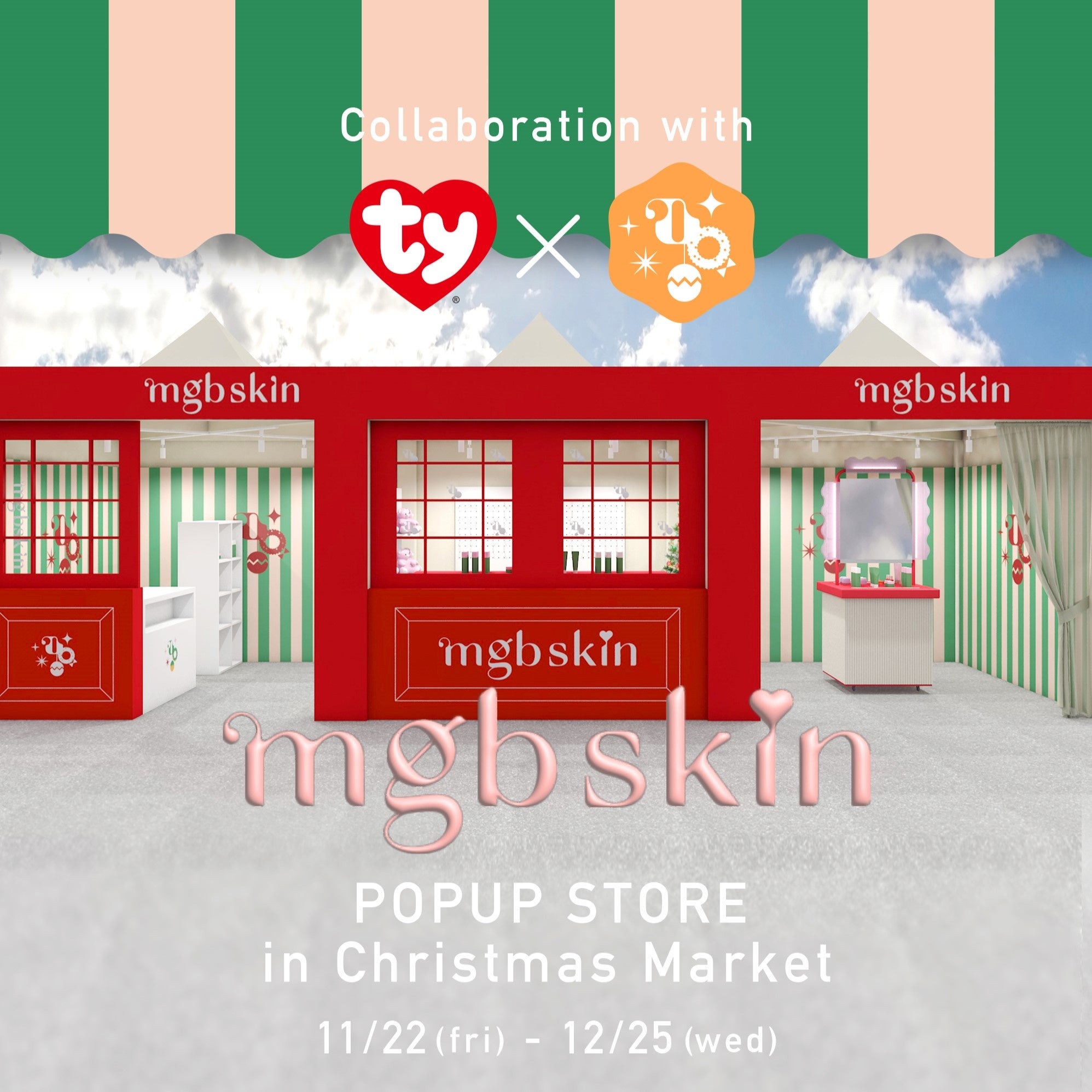 mgb skinwChristmas Market in lԃKqɁxɂPOPUP STOREoXI