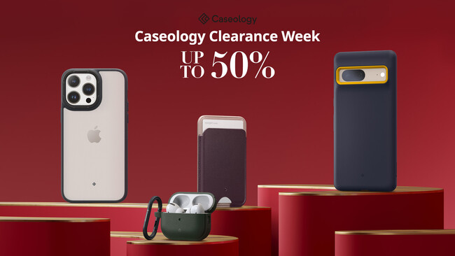 yő50 % offzCaseologyAAmazonɂĊJÂ12Clearance WeekBVilCi܂ŁAP[XANZT[ő50%OFFB