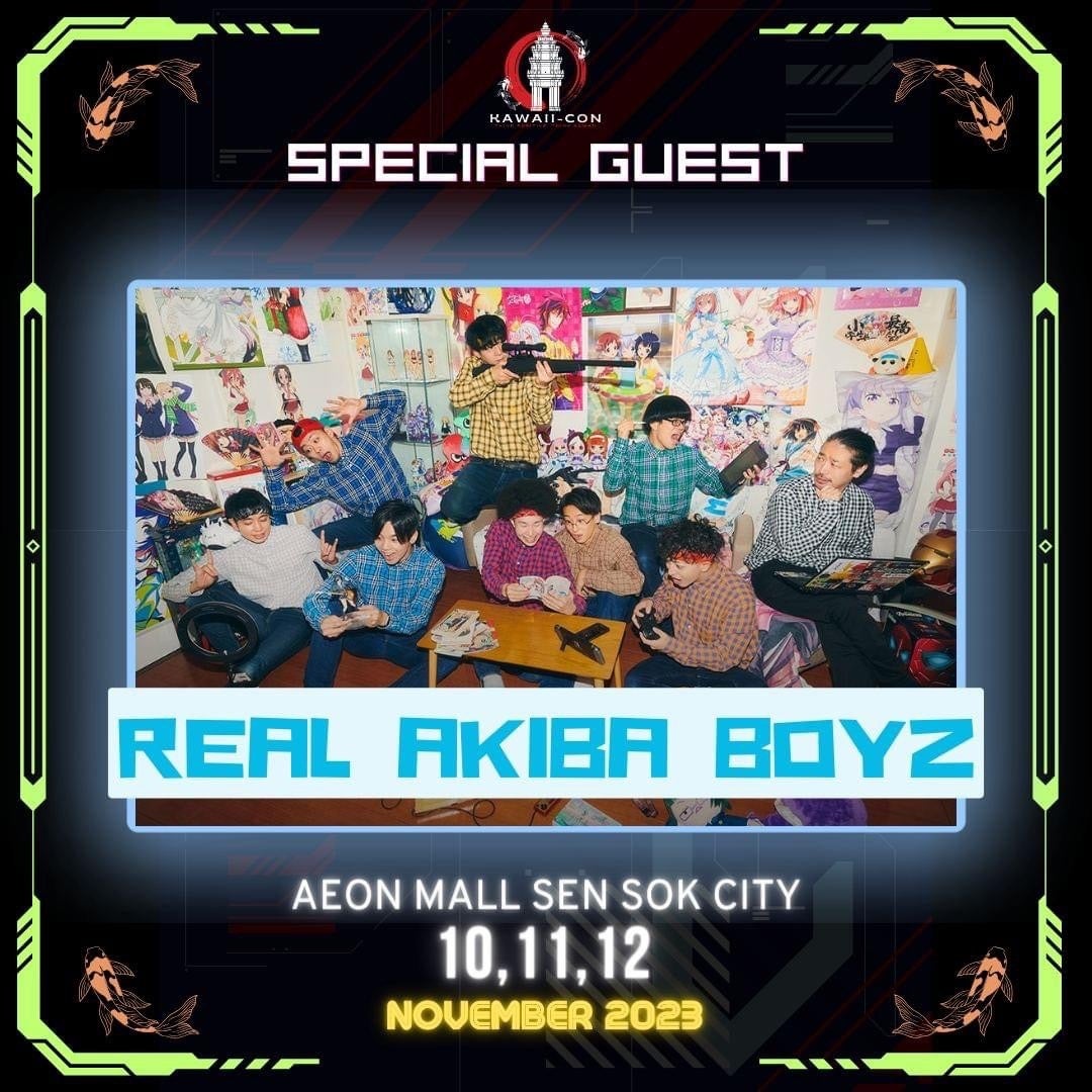 METEORA st.REAL AKIBA BOYZwRAB ESPICExƁwDJV[U[x{ƃJ{WA70NCxg KAWAII-CON֏oI{̃|bvJ`[As[