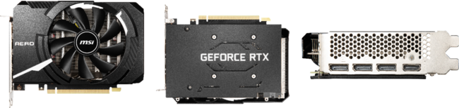 MSIANVIDIA(R) GeForce RTX(TM) 3050𓋍ڂOtBbNXJ[huGeForce RTX(TM) 3050 AERO ITX 8Gv𐔗ʌ蔭