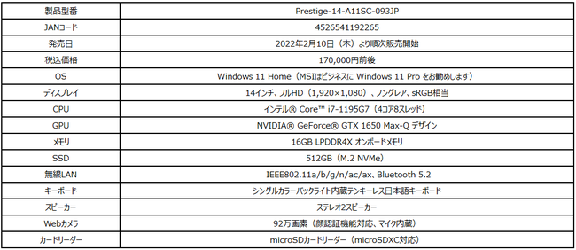 ^EyʂŎ^ׂzCgJ[̃rWlXm[gPCŐVo[W uPrestige 14 A11v2022N210i؁j蔭