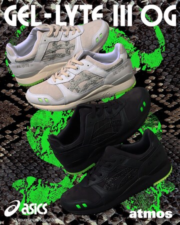 atmosɂIWĩpC\𗎂Ƃ񂾁uASICS SportStyle GEL-LYTE III OG gPYTHONhvB