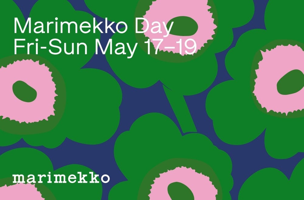 m}bRn5/17()`5/19()AWITH HARAJUKUɂăt@bVCxguMarimekko Day in TokyovJÁB5/18(y)ɂ́At@bVV[{B