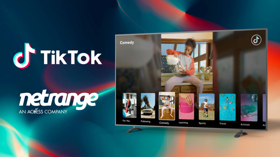 NetRangeAuTikTokvuNetRange Smart TV PortalvɓAX}[geruTikTokv̎