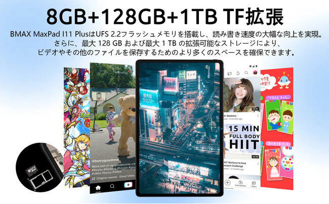 yjňlzAmazon Android 12 \ 8RA T616 CPUځA8GB+128GB^ubgŔ̔Aňi 19,750~!!