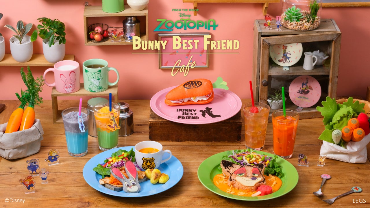 fBYj[fwY[gsAx̃XyVJtFEhɓoIuZootopiavBUNNY BEST FRIEND OH MY CAFEԌI[vII