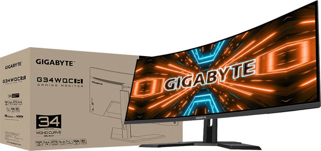 GIGABYTEА 34C` 1500R Q[~OfBXvC 