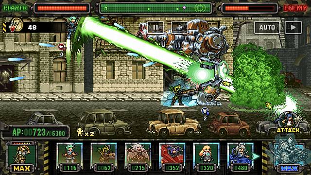 wMETAL SLUG ATTACKx {̔\͂ɖڊo߂FŔuNIvlނɉނICxguResurrecting the GiantvJÁI