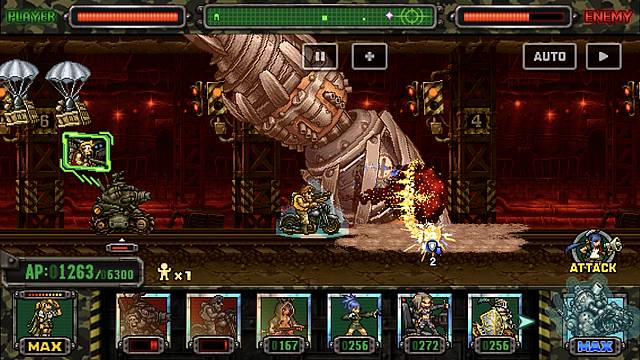 wMETAL SLUG ATTACKx KRu}RvV^^XbOŏoICxguLAST AMBITIONvJÁI