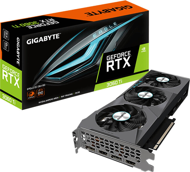 VRAMGDDR6X𓋍ڂAGIGABYTE GeForce RTX 3060 Ti  OtBbN{[h 