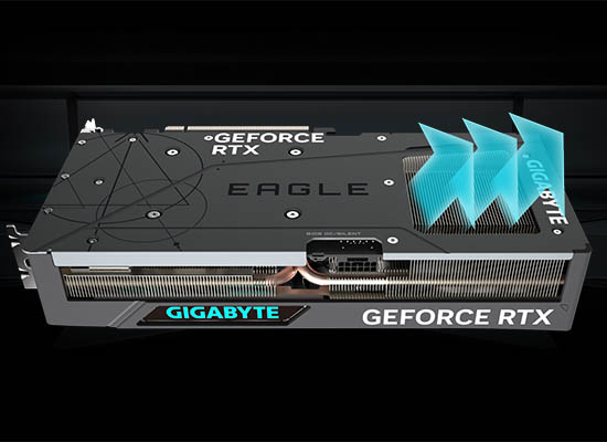 GeForce RTX 4070 TiAp3At@ڃI[o[NbNOtBbN{[huGV-N407TEAGLE OC-12GD R2.0v | GIGABYTE