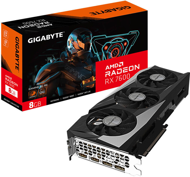 Radeon RX7600  I[o[NbNOtBbN{[huGV-R76GAMING OC-8GDv | GIGABYTE