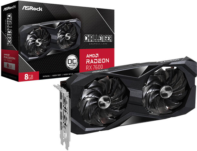 Radeon RX 7600  OtBbN{[h 3i Q[}[fAzCgJ[t@fARXpfȂ | ASRock