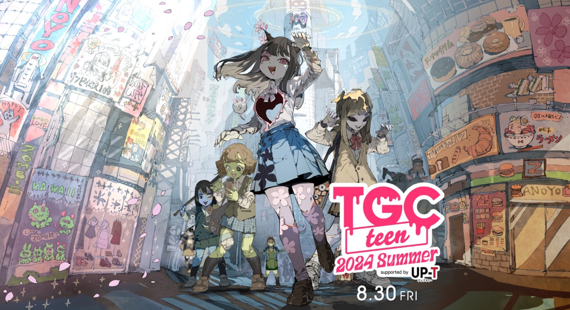 _TGC teen5N(n[g)^ TGC teen 2024 Summer supported by UP-T `2024N830ijZepp DiverCityiTOKYOjɂĊJÌI`
