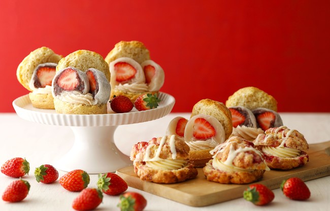 【BAKERS gonna BAKE】甘酸っぱい苺とあんこのハーモニー！もちもち手作りの“苺大福”をサンドした、新感覚の“あんこスイーツ”発売