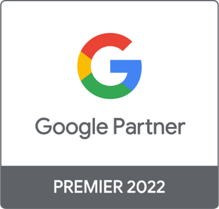 IvgAGoogle Lp[gi[3%݂̂ɕt^ŏʃNu2022 Google Premier Partnerv̔F擾