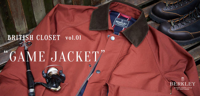 BERKLEYio[NCjAuBRITISH CLOSET vol.01 gGAME JACKEThvЉWRecJB