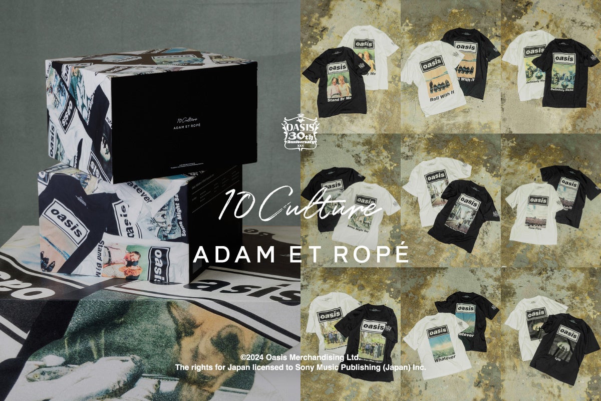 oasis@10Culture / ADAM ET ROPE'̐VTVc\tJnIʌSPECIAL COMPLETE BOX͈̃CAbv