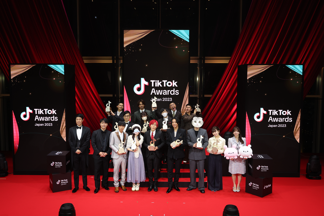 2023NATikTokŊ􂵂NGC^[\uTikTok Creator Awards Japan 2023v܎҂ICreator of the YeaŕuPeB[lv