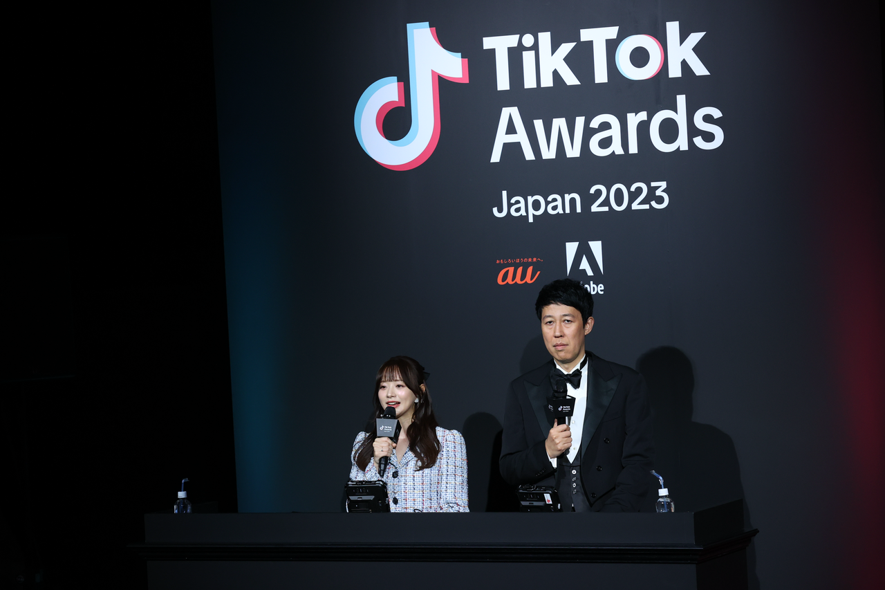 2023NATikTokŊ􂵂NGC^[\uTikTok Creator Awards Japan 2023v܎҂ICreator of the YeaŕuPeB[lv