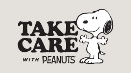 `njhTAKE CARE with PEANUTS 3eIuTAKE CARE ivjvł݂ȂΊɂȂ関