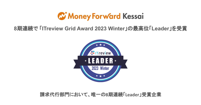 w}l[tH[h PbTCxA8A uITreview Grid Award 2023 Winterv̍ōʁuLeaderv