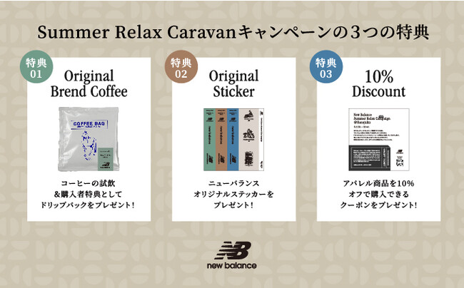 j[oXĂTVcRNVoTVcƃR[q[悹ԁuNB Summer Relax CaravanvhAÉAAADy5ssŃCxgJ