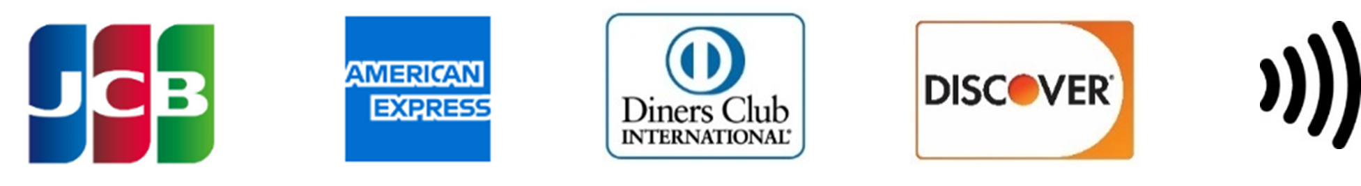 oX@`AoX܂3HAJCB͂American Express/Diners Club/Discover̃^b`ςVQU舵Jn