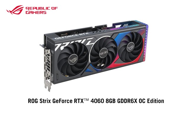 ASUS̃Q[~OuhROGA3Axial-techt@𓋍ڂGAt[œKRTX4060rfIJ[huROG-STRIX-RTX4060-O8G-GAMINGv𔭕\