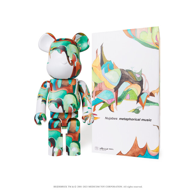 Nujabes BE@RBRICK4A̔̍ṒAN̔100% & 400%Nujabesumetaphorical musicv1000% BE@RBRICK̔̔I