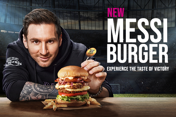 AJXgun[hbNJtFvTbJ[I IlEbVlĂɂIWio[K[n[hbNJtFɍ~ՁIuMESSI BURGERibVo[K[jv