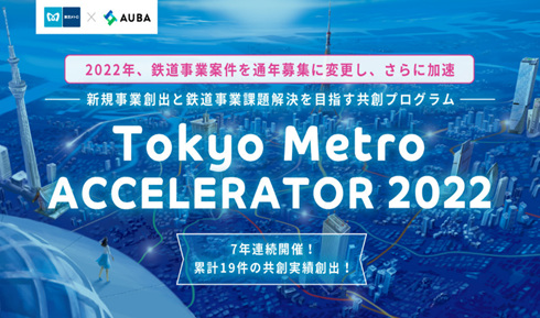 uTokyo Metro ACCELERATORiSƉۑvOjvƂȂ鉞ƂƂ̎؎Jn܂B