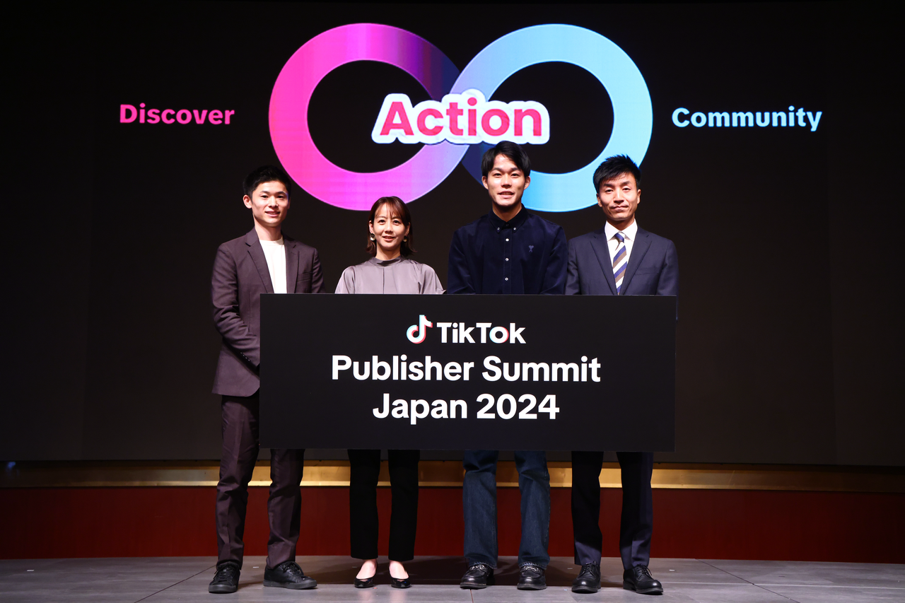 TikTokAuTikTok Publisher Summit Japan 2024v{JÁITikTokƎ̉lz^GRVXeuEndless CyclevЉ