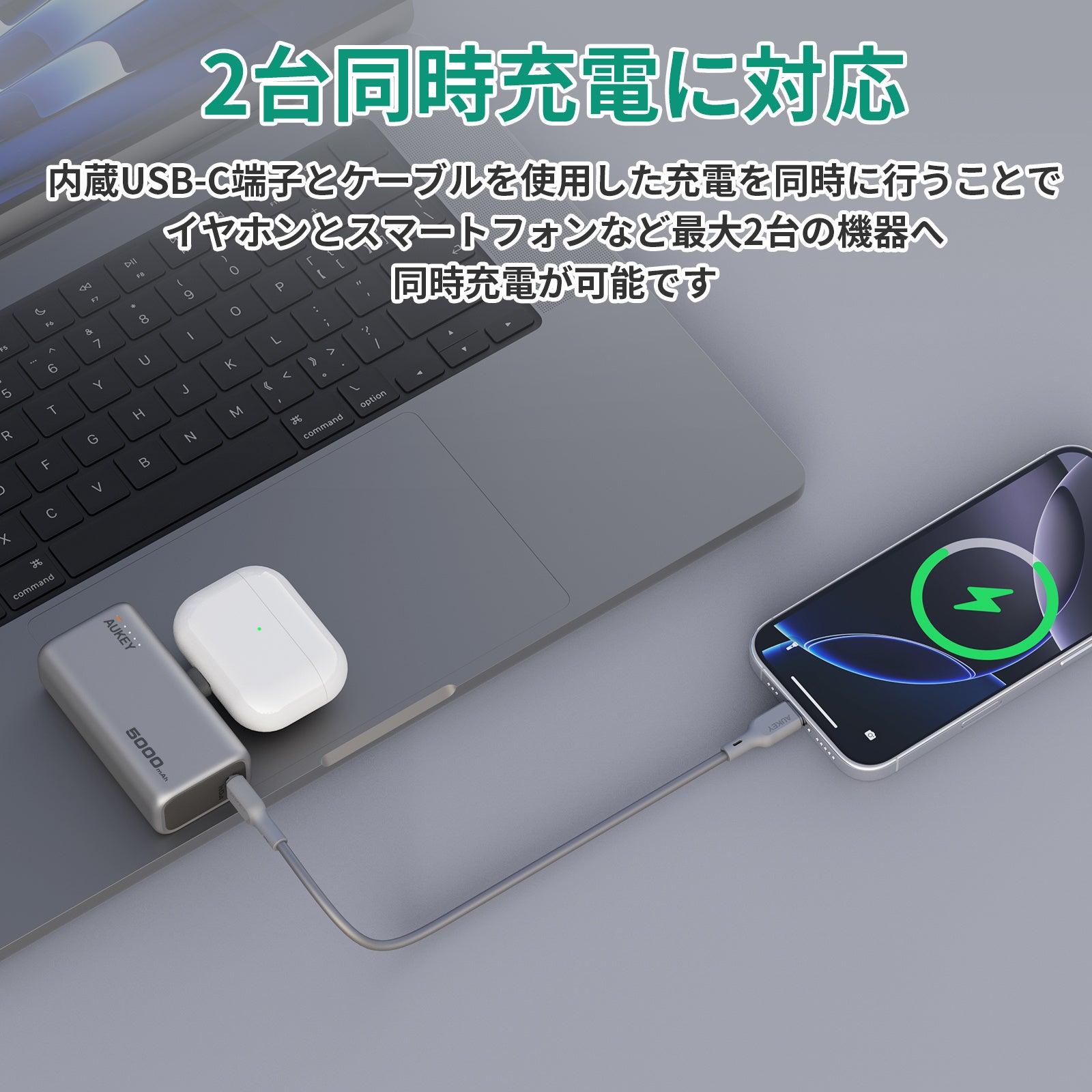 yAUKEYz USB-C[q̌^ RpNg5000mAh}oCobe[ }[dPDΉ uSpark Mini 5000v1220ijɔ̔JnI