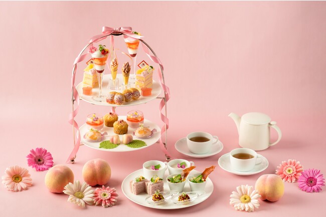 }Ibgze@gJCCsNhłӂXC[cEZC{[œ𖡂킢suPeach PINK Afternoon Tea(s[` sN At^k[eB[)v𔭔