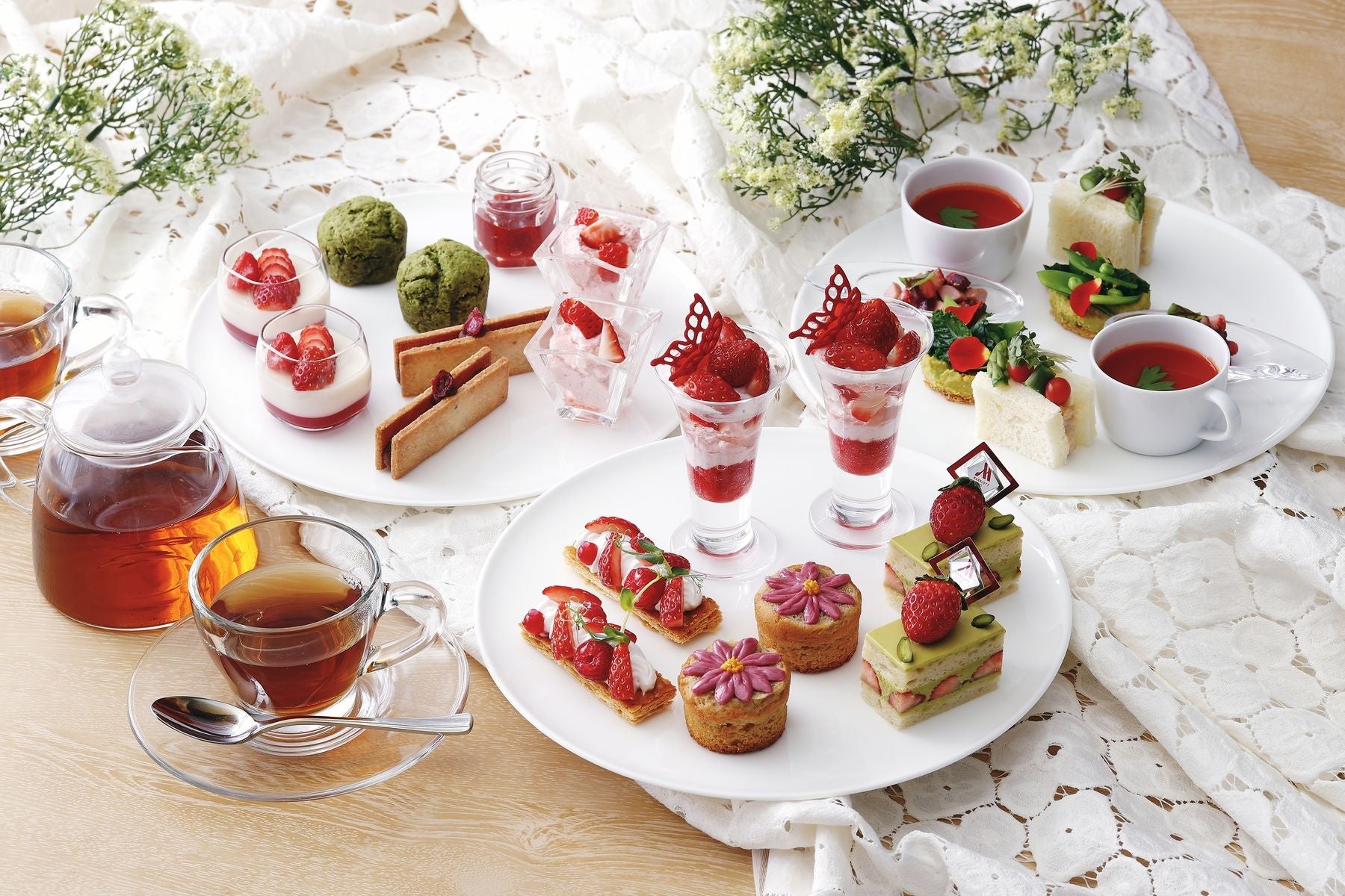 }Ibgze@tGarden Partye[}ɉ؂₩ȃB[Kj[yށuVegan Afternoon Tea -Spring-v𔭔