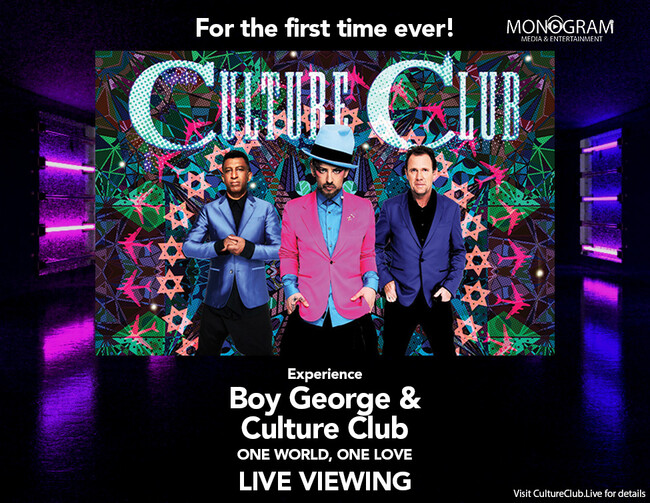 Boy George & Culture ClubgOne World, One Loveh LIVE VIEWINGJÌI