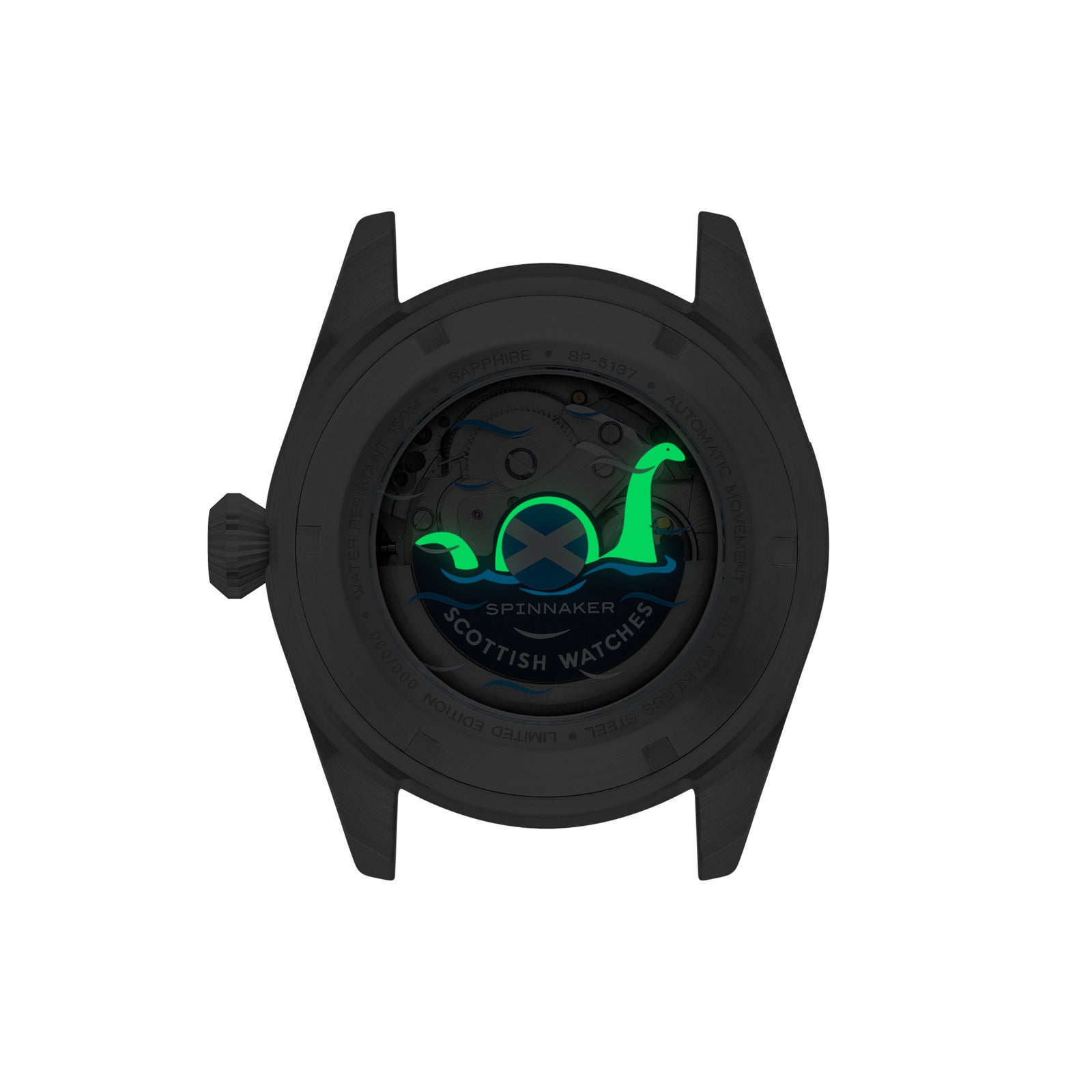 E500{IwSPINNAKERxAXRbgh̖mFulbV[vfUCwFLEUSS - Scottish Watches NESSIE LIMITED EDITIONxB