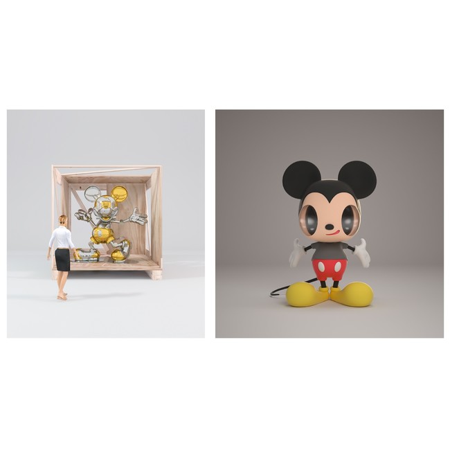 wMickey Mouse Now and FuturexǉցIWiꕔJPOP UP TRUCKł̑S񌈒II