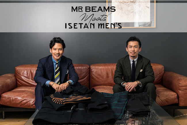 wMR_BEAMS meets ISETAN MEN'S xYt@bVƊE̗YɂՂ̃^bO&ʒACeɐOVhXYقɂĎ